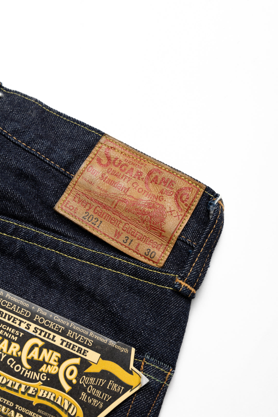 2021 14.25oz Denim 2021 Model Slim Fit