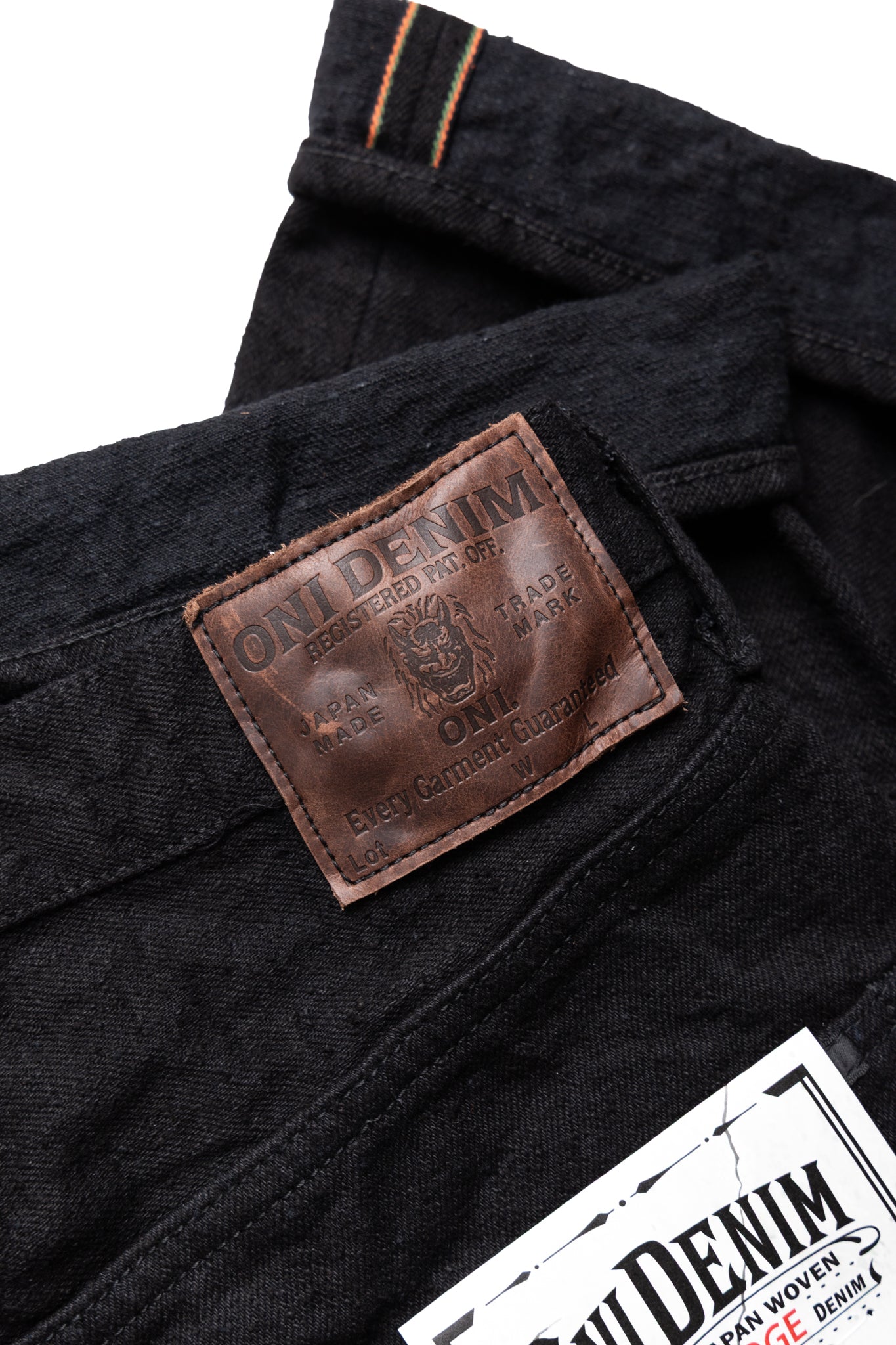 200-CCD-BKBK 15oz Crushed Concrete Denim Wide Straight