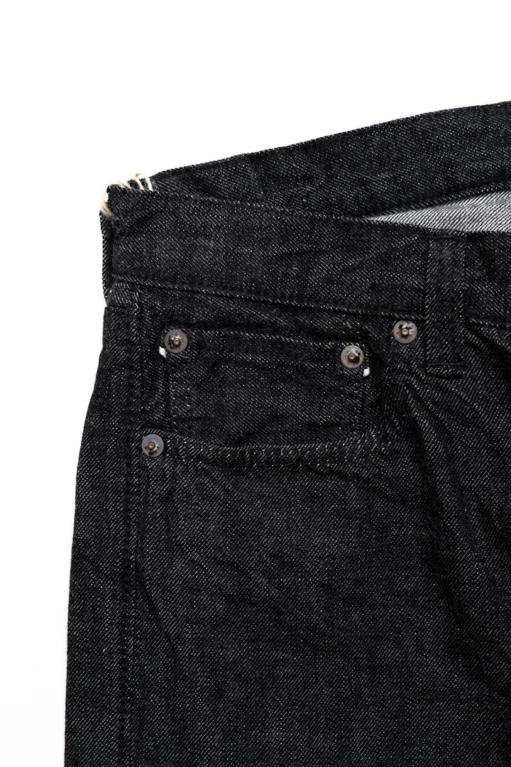 1101BK 13.75oz Black Denim - Straight