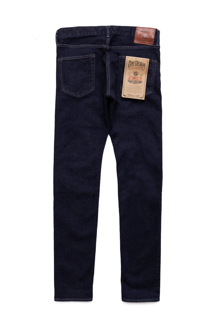 ONI-122S-VIOLET 15oz Slub Stretch Denim Relaxed Tapered - VIOLET