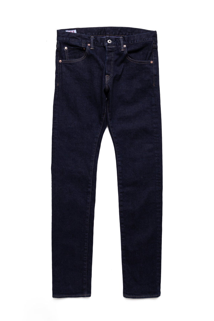 ONI-122S-VIOLET 15oz Slub Stretch Denim Relaxed Tapered - VIOLET