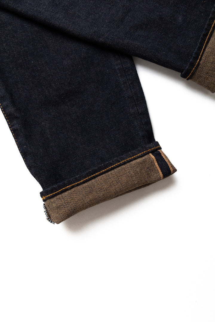 ONI-122S-MOCA 15oz Slub Stretch Denim Relaxed Tapered - MOCA