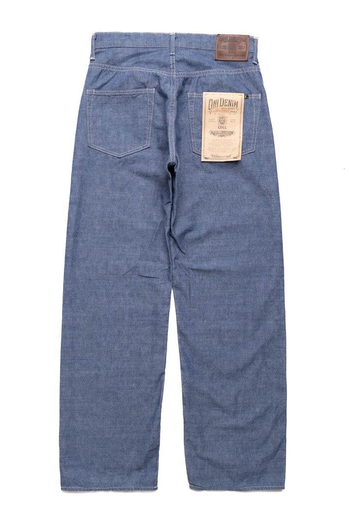 200-HCSV 8oz Selvedge Chambray Wide Straight