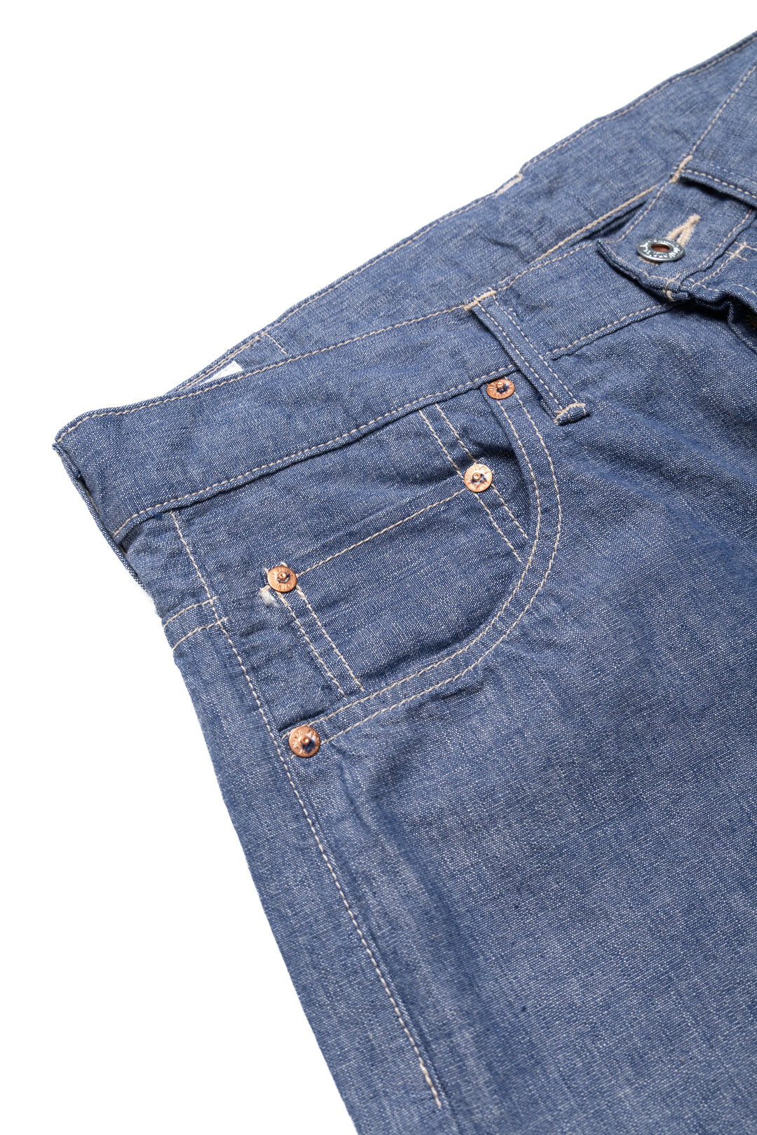 200-HCSV 8oz Selvedge Chambray Wide Straight