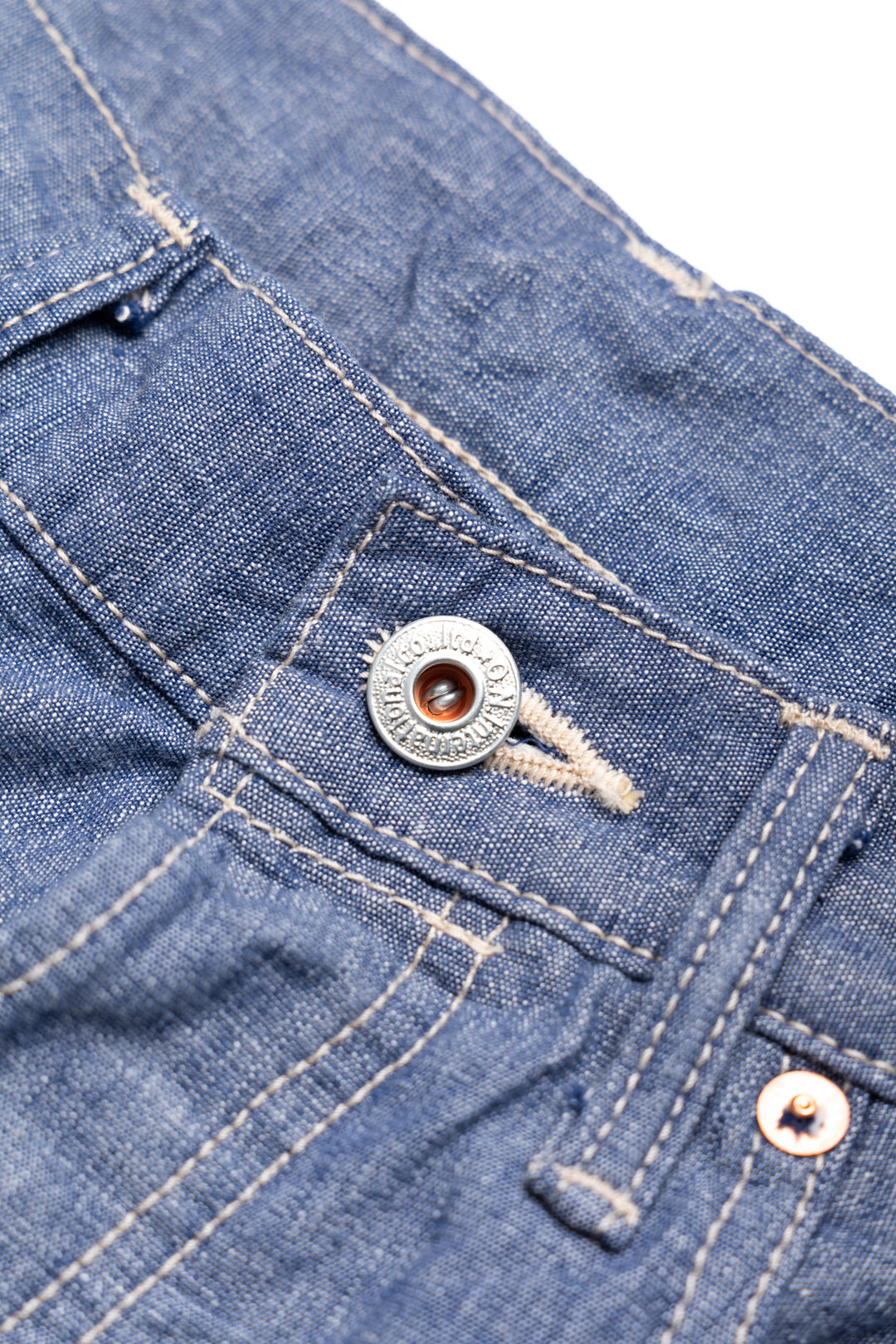 200-HCSV 8oz Selvedge Chambray Wide Straight
