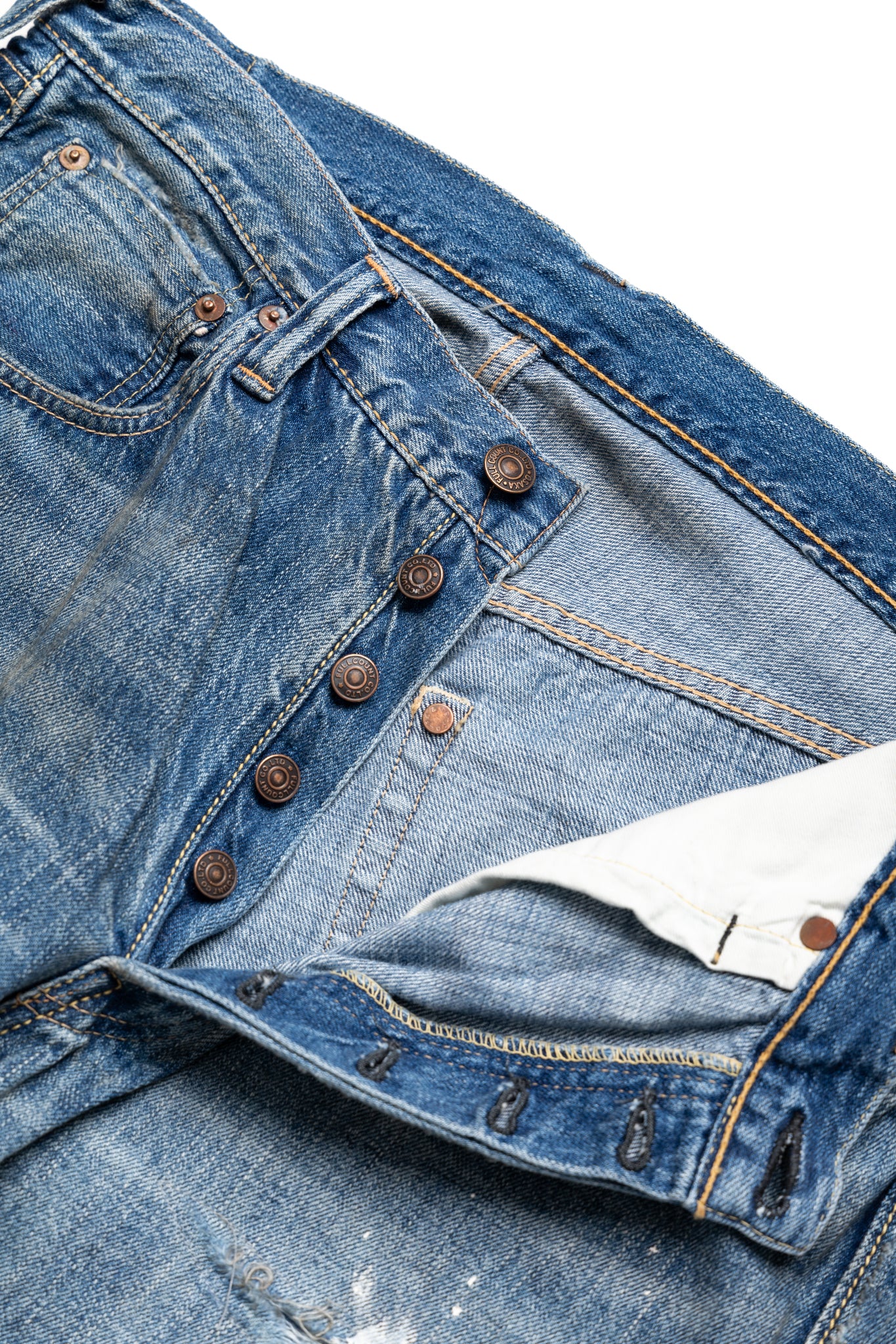 1342-1121-BIG Dartford Distressed Duke Denim (Super Smooth
