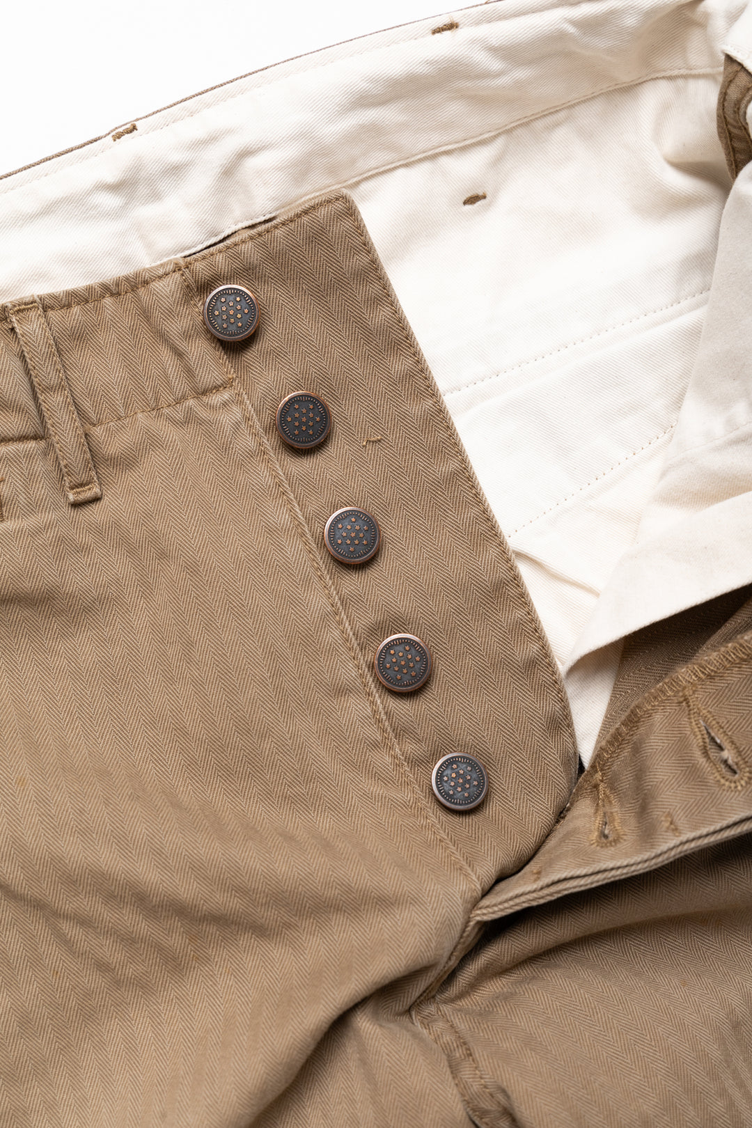 M-42 HBT Trousers - Olive Drab