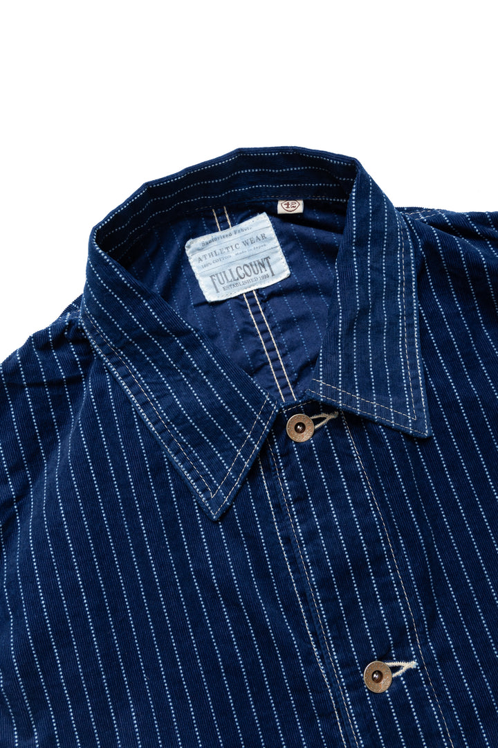 Indigo Wabash Corduroy Chore Jacket