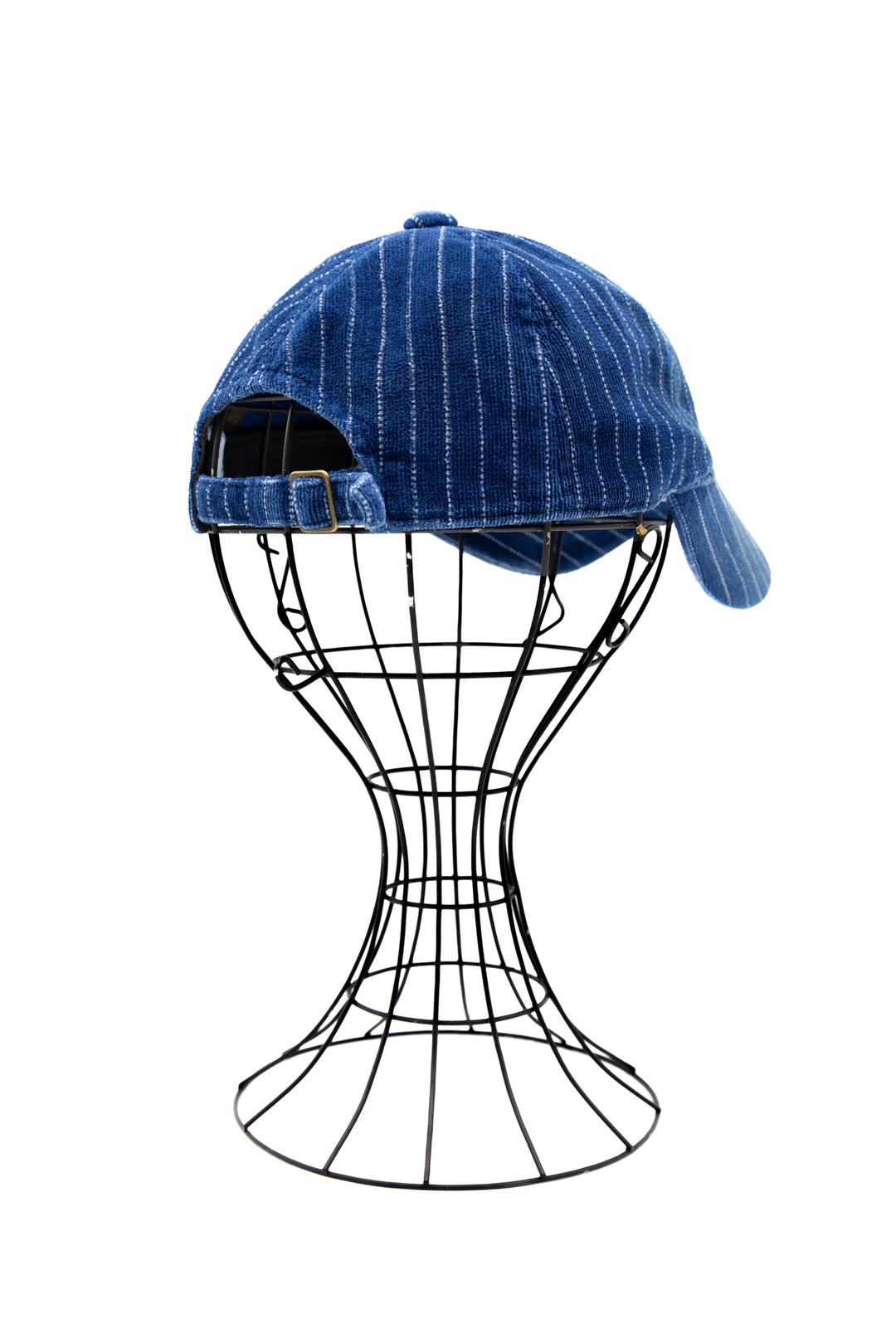 Indigo Wabash Corduroy Baseball Cap - Indigo Hardwash