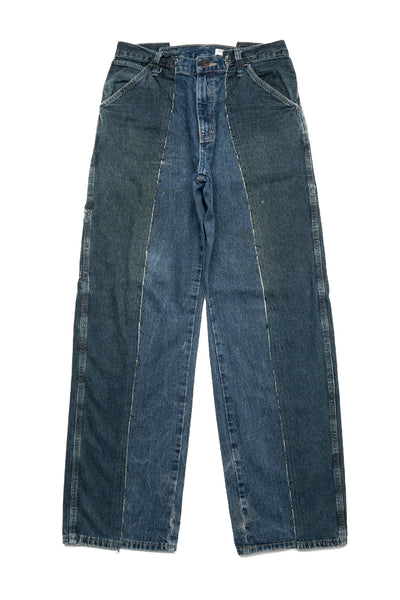 【LOOKPLE】Denim Wide Carpenter Half Pants ★S/M/L LOOKPLE】Denim Wide Carpenter Half Pants ☆S/M/L Carpenter