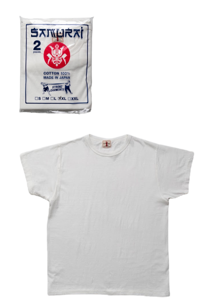 Medium Weight 2 Pack Tee - White