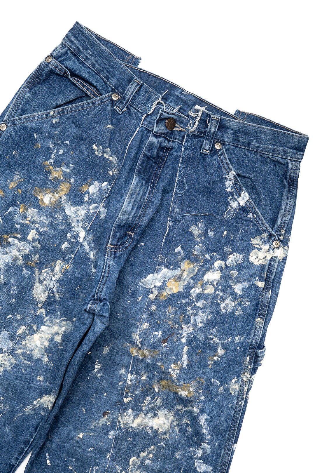 OP-519 Painted Baggy Carpenter Pants (S)