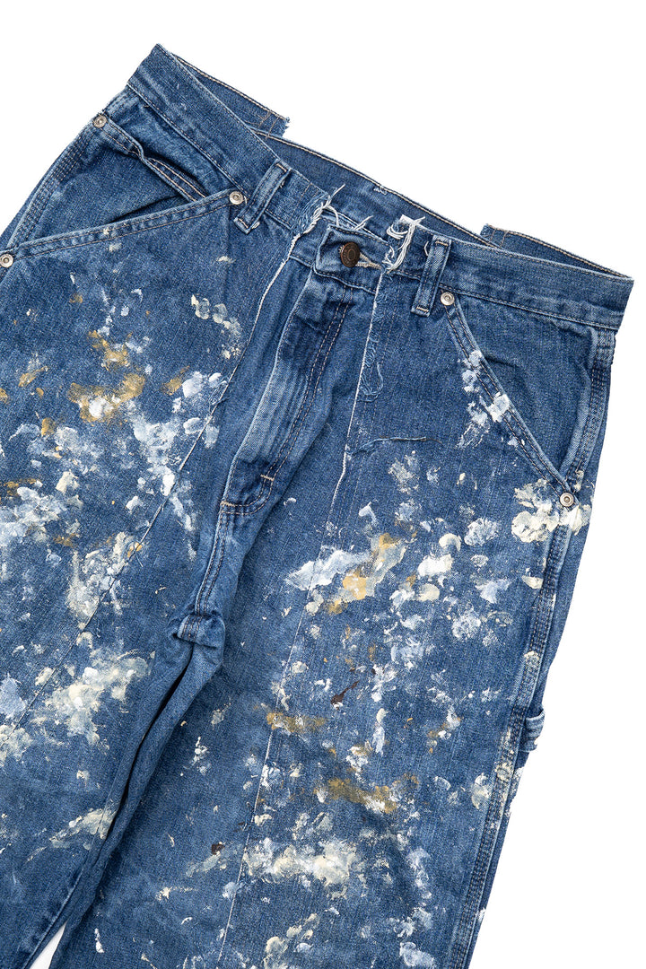 OP-519 Painted Baggy Carpenter Pants (S)