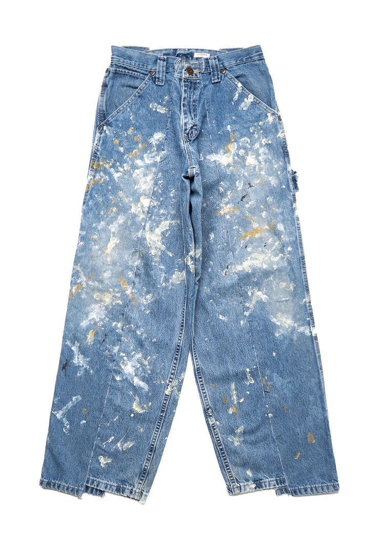 OP-519 Painted Baggy Carpenter Pants (XS)