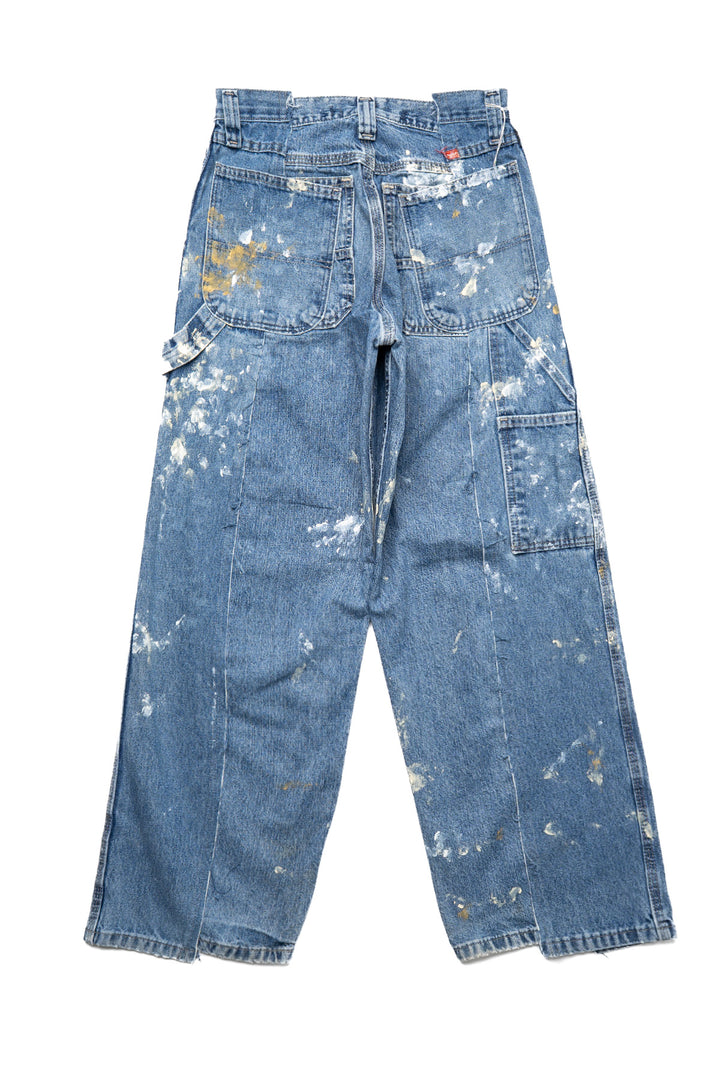 OP-519 Painted Baggy Carpenter Pants (XS)