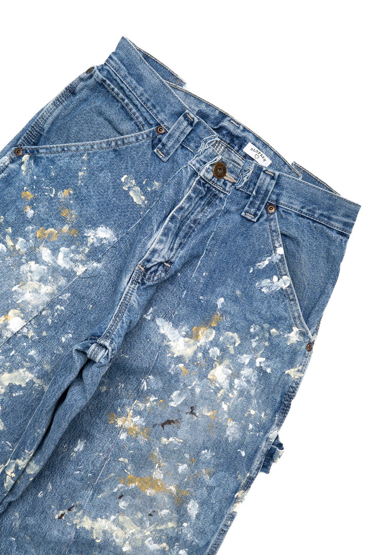 OP-519 Painted Baggy Carpenter Pants (XS)
