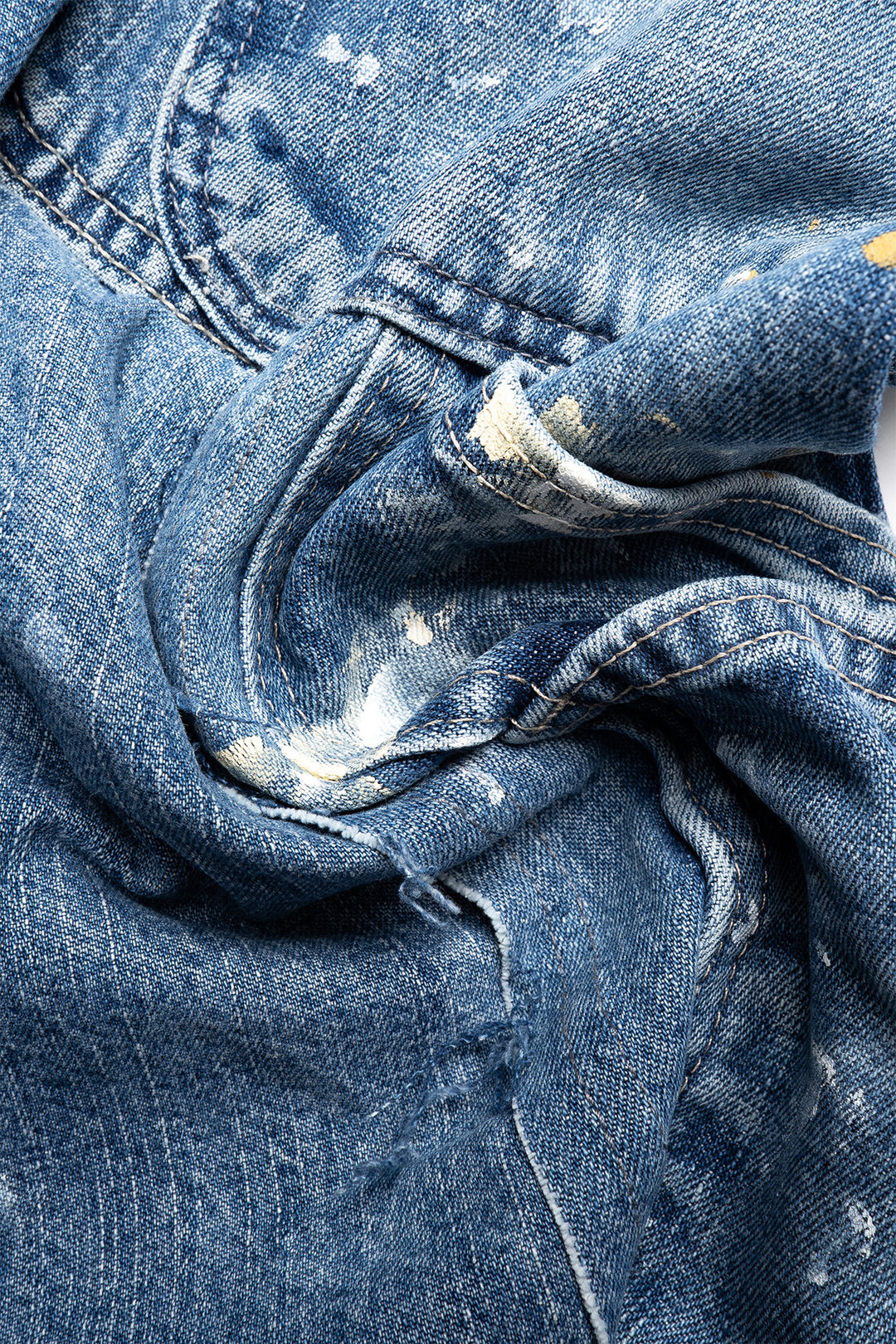 OP-519 Painted Baggy Carpenter Pants (XS)