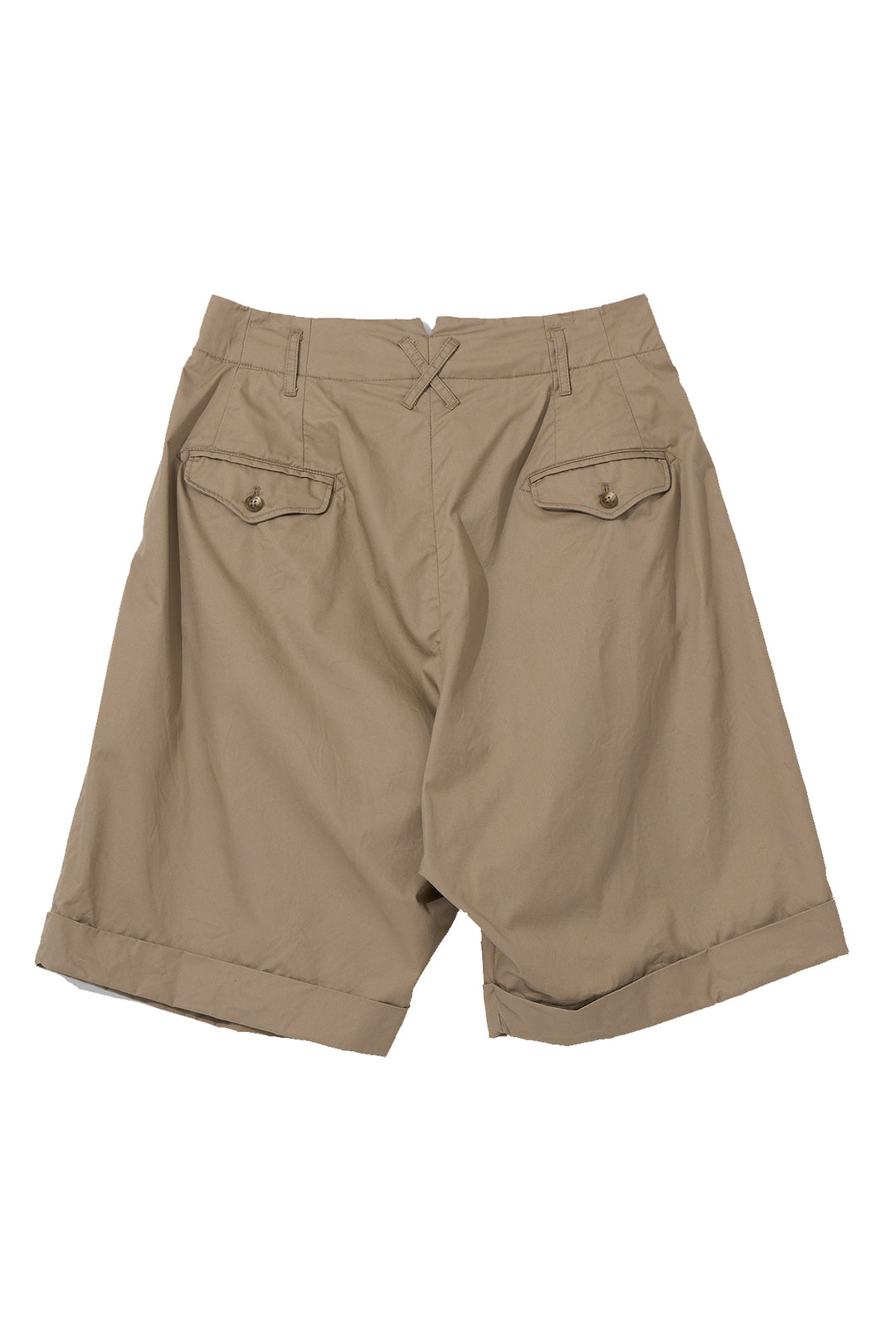 Bontan Shorts for Nepenthes NY and Blue in Green - Khaki