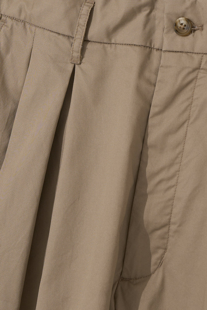 Bontan Shorts for Nepenthes NY and Blue in Green - Khaki